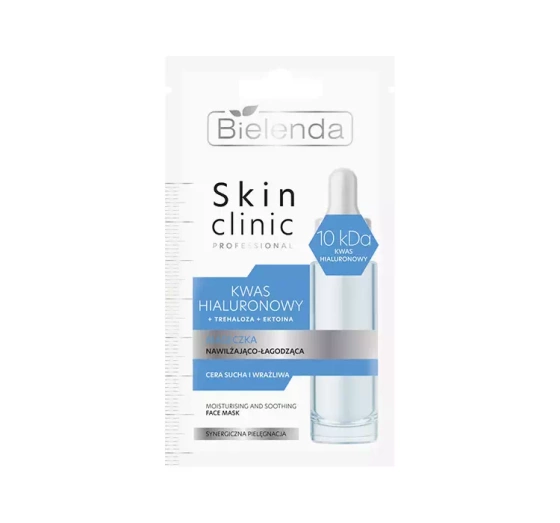 Bielenda Skin Clinic Professional nawilżająco-łagodząca maseczka do twarzy 8 g