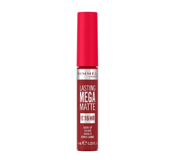 RIMMEL LASTING MEGA MATTE MATOWA POMADKA 930 RUBY PASSION 7,4ML