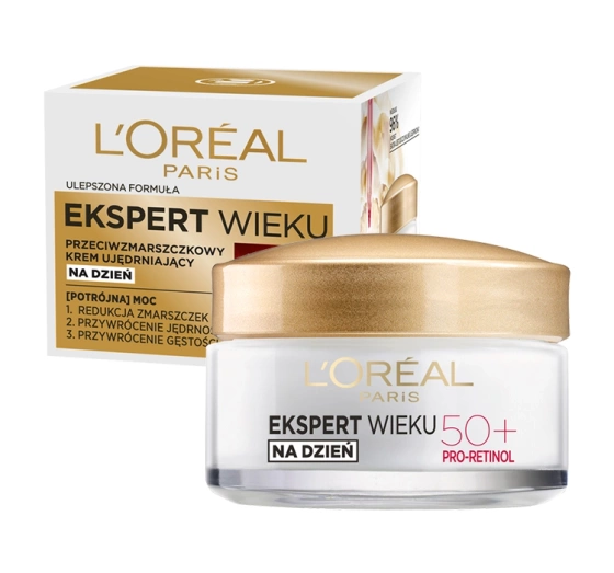 L'Oréal Paris Ekspert Wieku przeciwzmarszczkowy krem ujędrniający na dzień 50 50 ml