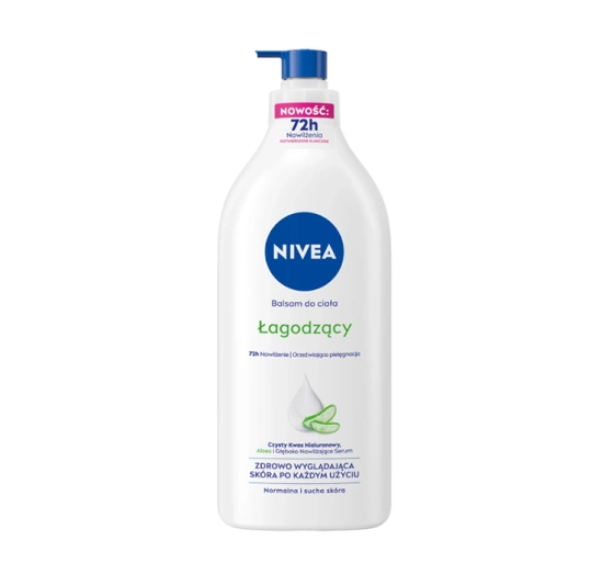 NIVEA łagodzący balsam do ciała z aloesem do skóry suchej i normalnej 625 ml