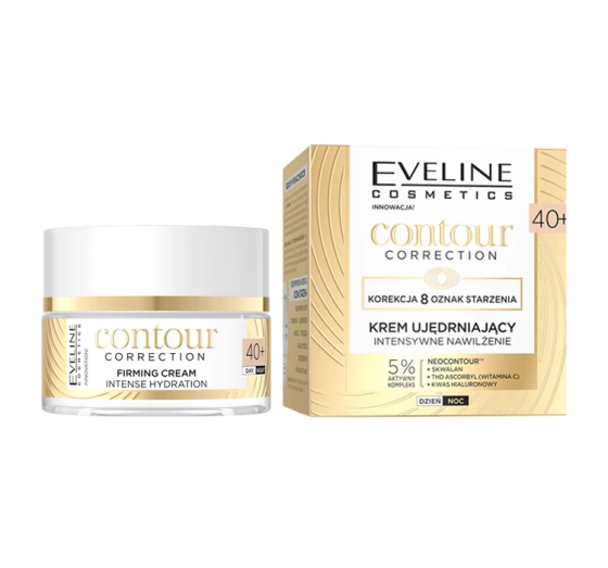 Eveline Cosmetics Contour Correction intensywnie nawilżający krem ujędrniający 40 50 ml