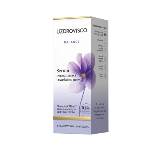 Uzdrovisco Balance serum normalizujące i zwężające pory 30ml