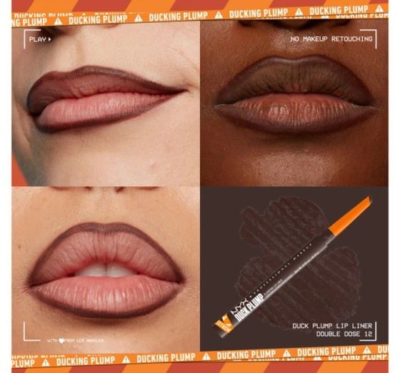 NYX Professional Makeup Duck Plump konturówka do ust 12 Double Dose 0,3 g