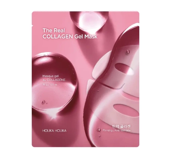 Holika Holika The Real Gel Mask Collagen hydrożelowa maseczka do twarzy 35 g