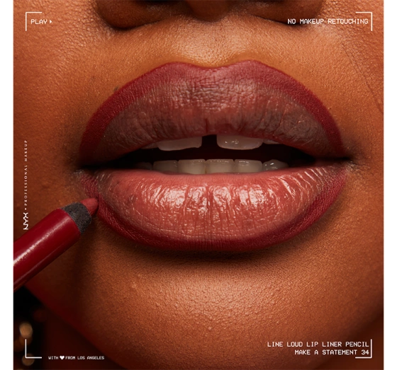 NYX Professional Makeup Line Loud Lip Pencil konturówka do ust 34 Make A Statement 1,2 g