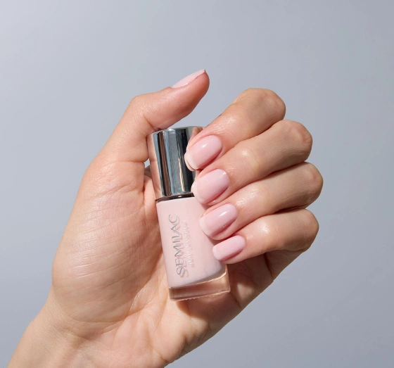 Semilac Nail Lacquer klasyczny lakier do paznokci 105 Delicate French 9 ml