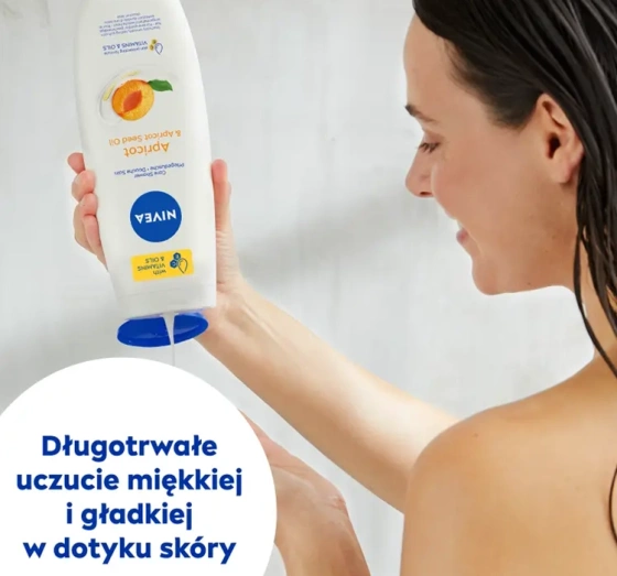 NIVEA pielęgnujący żel pod prysznic Apricot&Apricot Seed Oil 500 ml