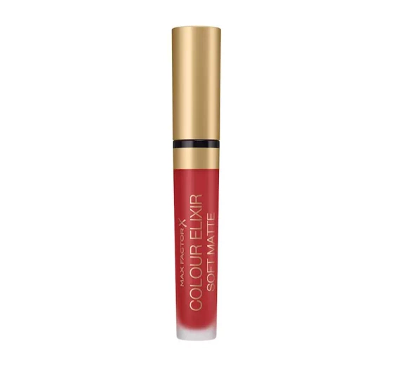 Max Factor Colour Elixir Soft Matte szminka do ust w płynie 030 Crushed Ruby 4 ml