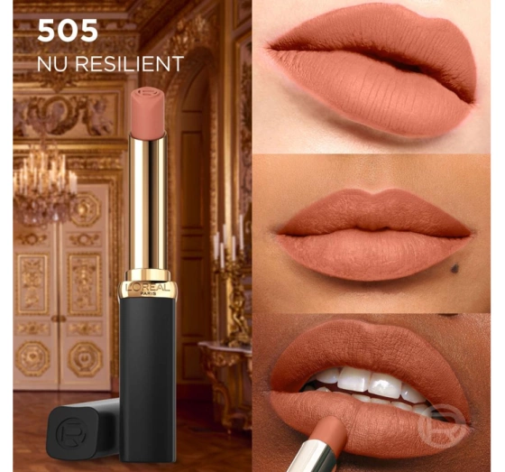 L'Oréal Paris Color Riche Intense Volume Matte pomadka do ust 505 Le Nude Resilient 1,8 g