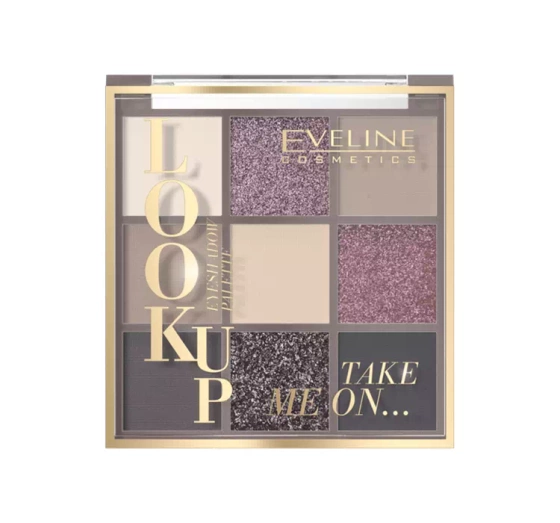 Eveline Cosmetics Look Up Eyeshadow Palette paleta cieni do powiek Take Me On 10,8 g