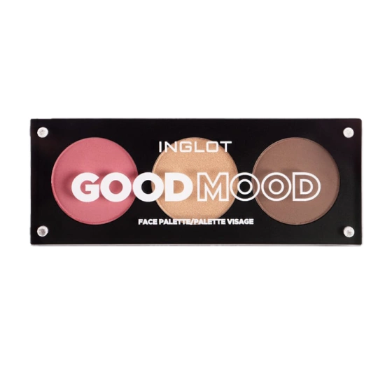 Inglot Good Mood paleta do makijażu twarzy 7g