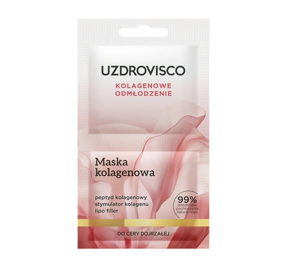 Uzdrovisco Kolagenowe Odmłodzenie maska kolagenowa do twarzy 10 ml