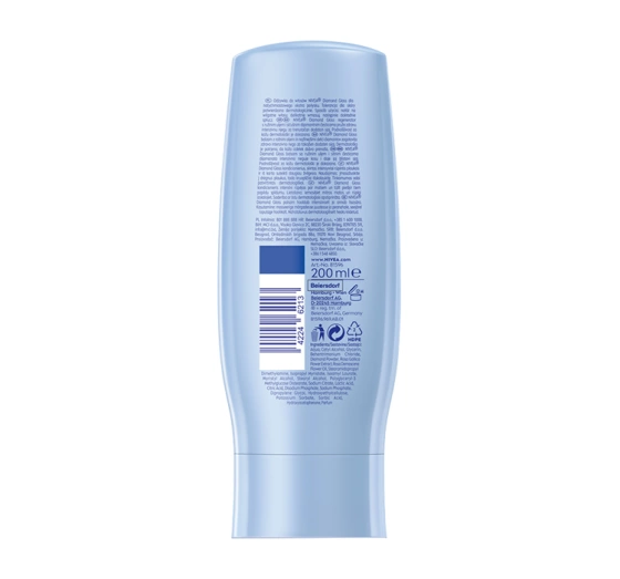 NIVEA Diamond Gloss odżywka pielęgnująca do włosów 200 ml