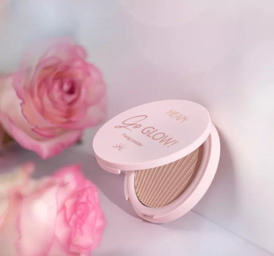 Hean Go Glow rozświetlający puder do twarzy Translucent 10 g