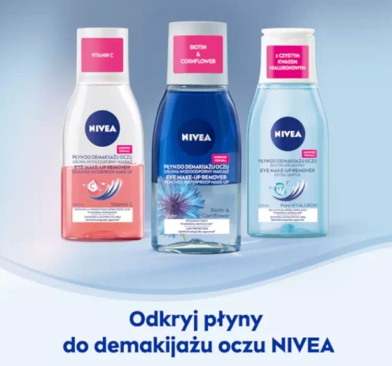 NIVEA dwufazowy płyn do demakijażu oczu 125 ml