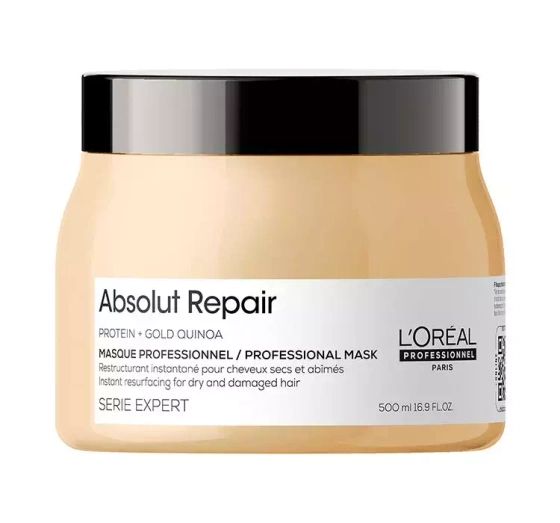 L'Oréal Professionnel Serie Expert Absolut Repair odbudowująca maska do włosów zniszczonych 500 ml