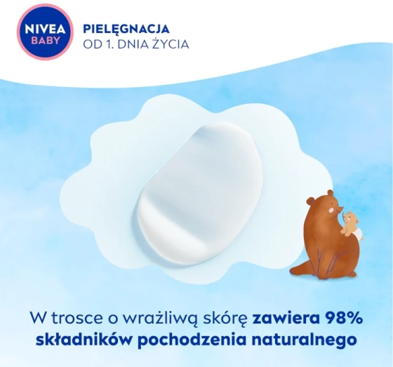 NIVEA BABY mleczko nawilżające delikatna pielęgnacja dla dzieci 500 ml