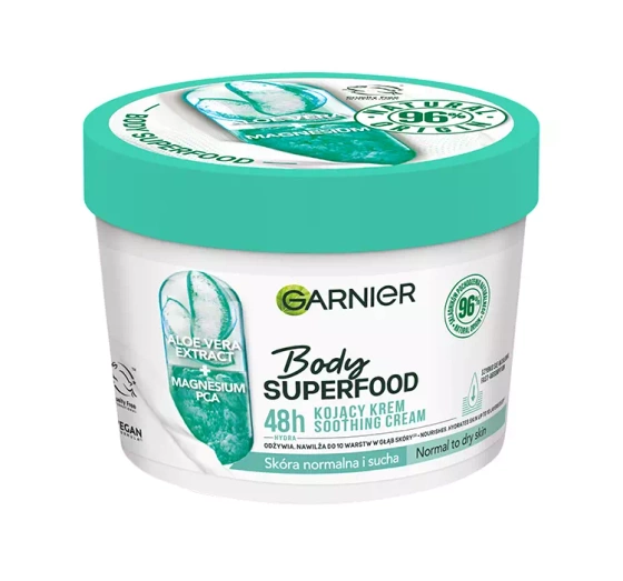Garnier Body Superfood kojący krem do ciała skóra normalna i sucha 380 ml
