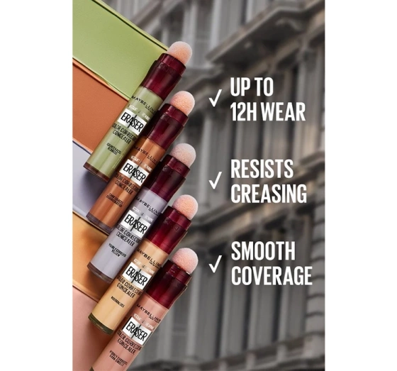 Maybelline Instant Anti-Age Eraser fioletowy korektor do twarzy 6,8 ml