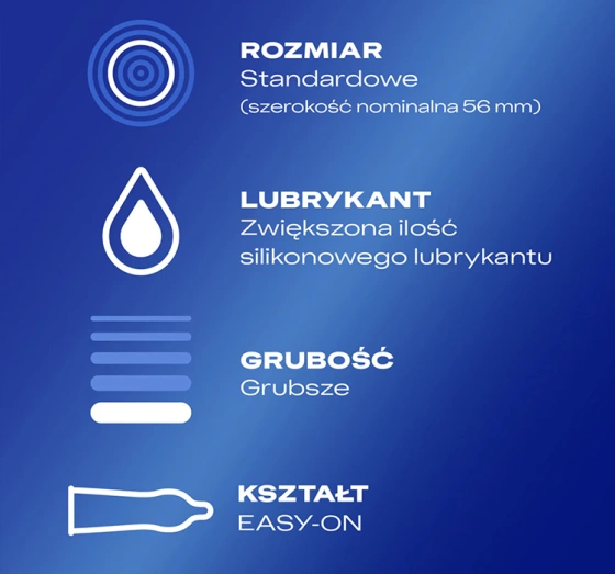 Durex Classic Extra Safe prezerwatywy wzmocnione 3 szt