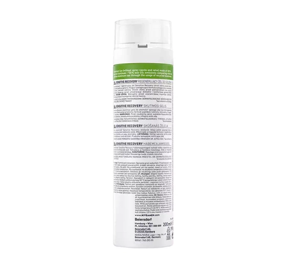 NIVEA MEN Sensitive Recovery regenerujący żel do golenia dla mężczyzn 200 ml