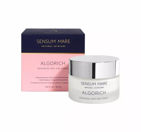 Sensum Mare Algorich przeciwzmarszczkowy i rewitalizujący krem do twarzy 50 ml