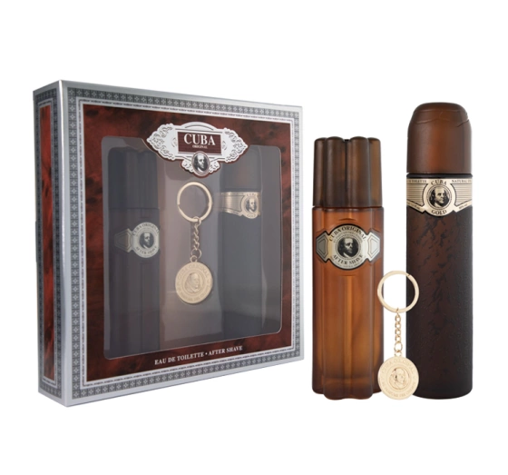 Cuba Gold woda toaletowa spray 100 ml woda po goleniu 100 ml breloczek