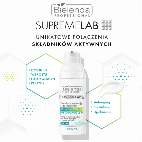 Bielenda Professional Supremelab dermostymulujący krem do twarzy 50 ml
