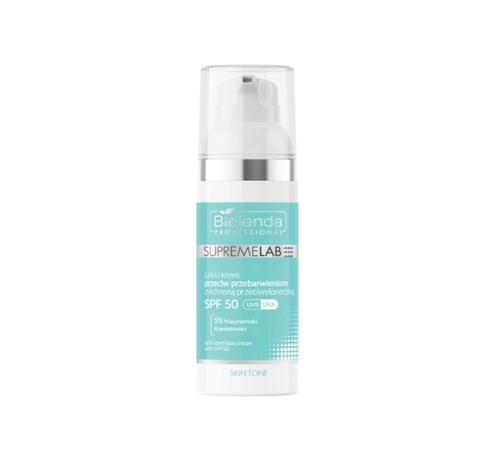Bielenda Professional Skin Tone lekki krem na przebarwienia z filtrem SPF50 50 ml