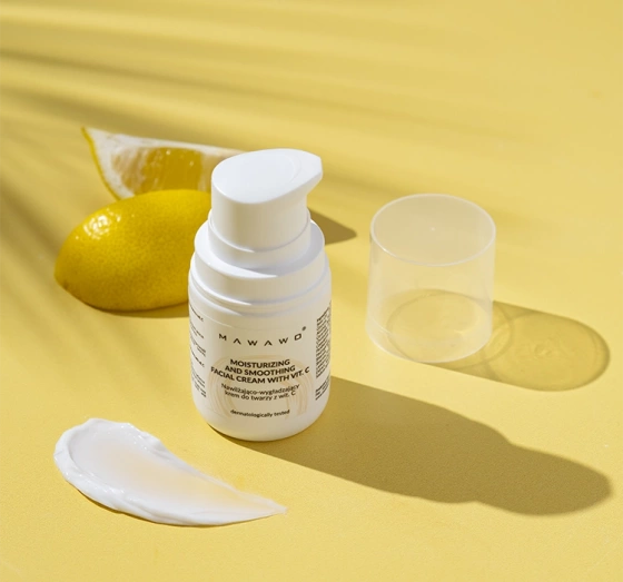 Mawawo nawilżająco-wygładzający krem do twarzy z witaminą C 50ml