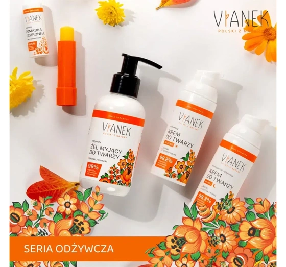 Vianek Odżywczy żel myjący do twarzy 150ml
