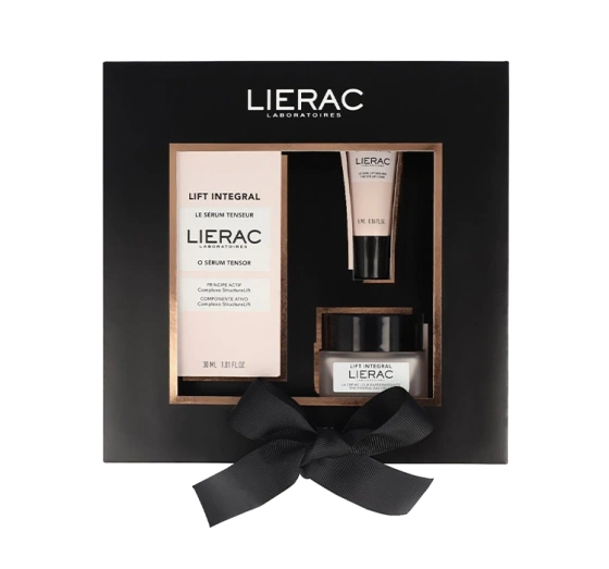 Lierac Lift Integral zestaw kosmetyków do pielęgnacji twarzy krem na dzień 20 ml krem pod oczy 7,5 ml serum 30 ml