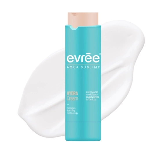 Evree Aqua Sublime Hydra Cream intensywnie nawilżający bogaty krem do twarzy 45 ml
