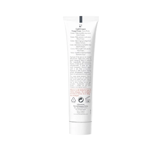 Avène Cold Creme krem do twarzy i ciała 40 ml