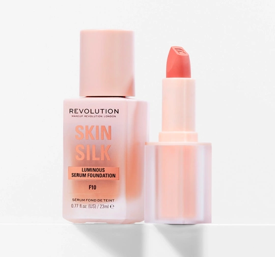 Makeup Revolution Skin Silk Serum Foundation pielęgnujący podkład do twarzy F3 23ml