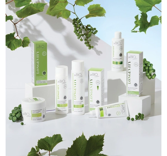 Bebio Longevity wzmacniający szampon do włosów 300 ml