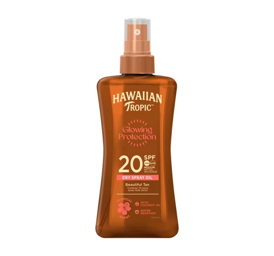 Hawaiian Tropic Protective Dry Spray Oil olejek ochronny w sprayu SPF20 200 ml