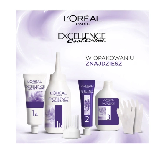 L'Oréal Paris Excellence Cool Creme farba do włosów 4.11 Ultrapopielaty brąz