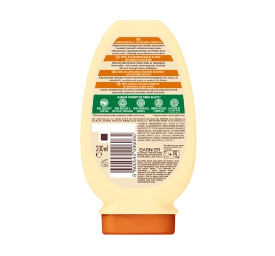 Garnier Botanic Therapy Honey Treasures odżywka odbudowująca do włosów osłabionych 200 ml