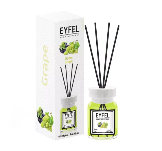 Eyfel odświeżacz powietrza patyczki zapachowe Grape 120 ml