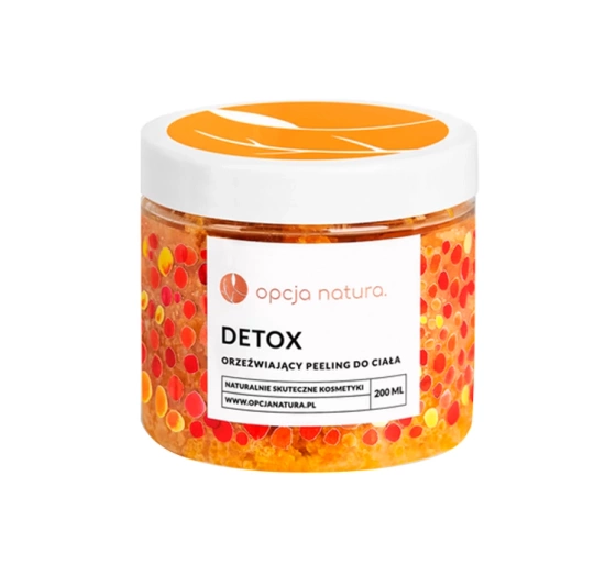 Opcja Natura Detox orzeźwiający peeling do ciała 200 ml