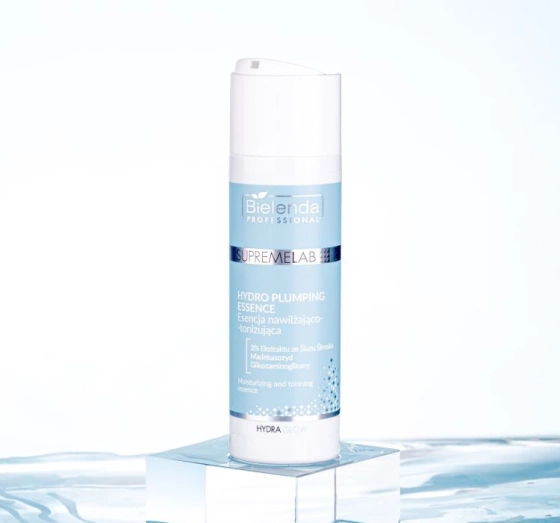 Bielenda Professional Supremelab Hydra Glow nawilżająco-tonizująca esencja do twarzy 200 ml