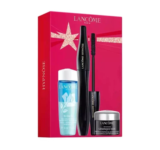 LANCOME HYPNOSE TUSZ DO RZĘS 01 BI FACIL PŁYN DO DEMAKIJAŻU GENIFIQUE YEUX KREM
