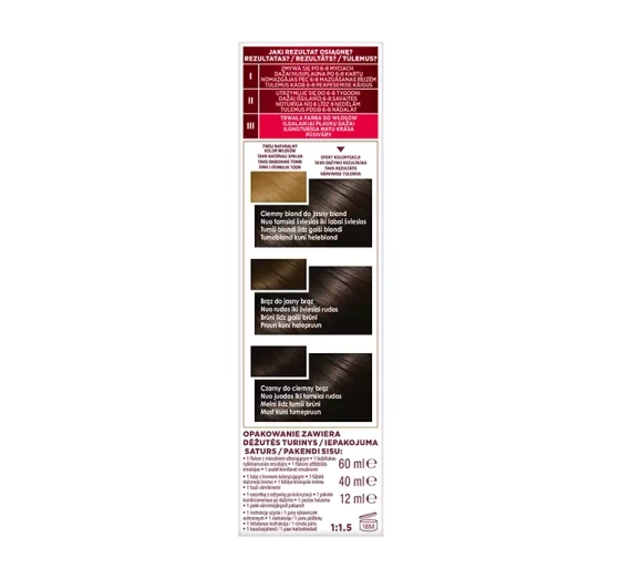 Garnier Color Sensation trwała farba do włosów 3.0 Ciemny Brąz