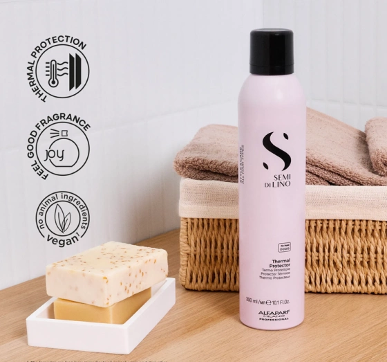 Alfaparf Milano Semi Di Lino Style&Care termoochronny spray do włosów 300 ml