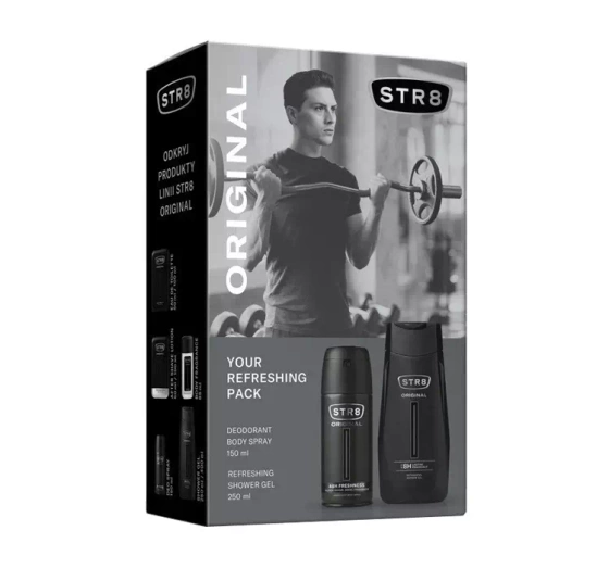 STR8 Original dezodorant spray 150 ml żel pod prysznic 250 ml