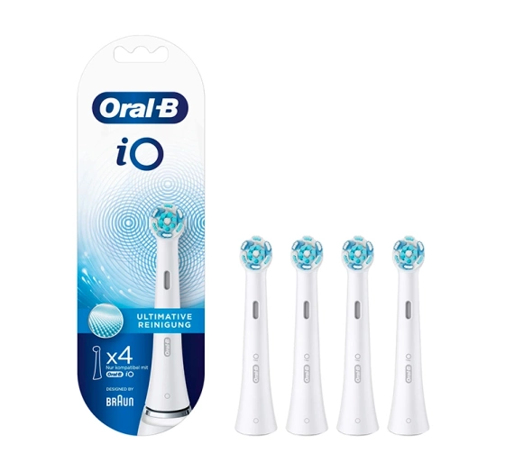 Oral-B iO Ultimate Clean końcówki do szczoteczki do zębów Biały 4 sztuki