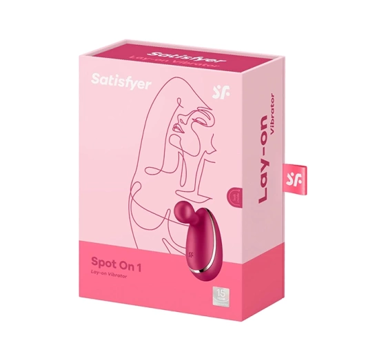 Satisfyer Spot On 1 wibrator punktowy Red