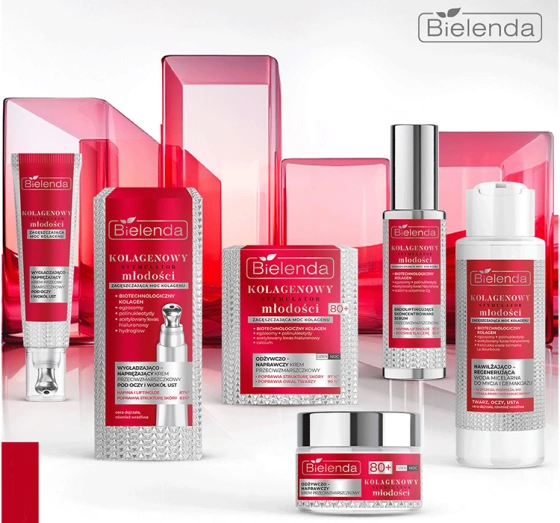 Bielenda Kolagenowy Stymulator Młodości przeciwzmarszczkowe serum do twarzy 60 ml