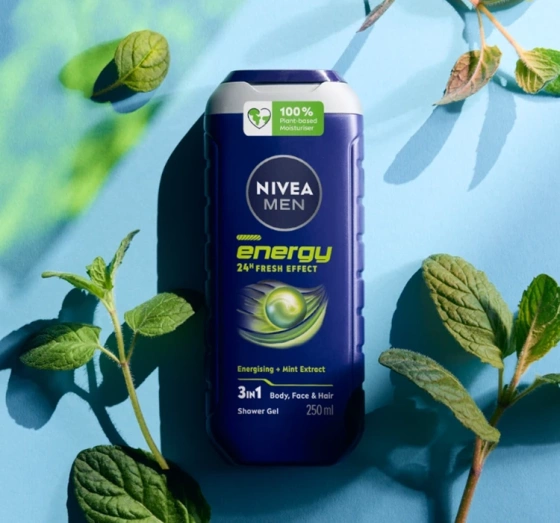 NIVEA MEN Energy energetyzujący żel pod prysznic 3w1 250 ml
